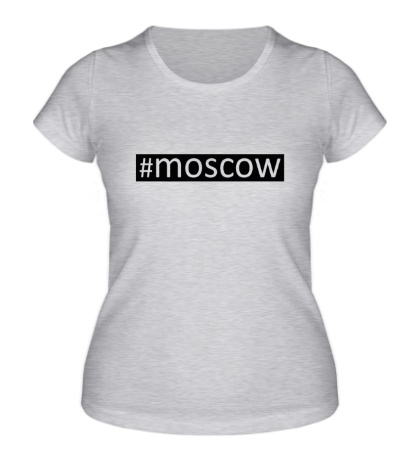 Женская футболка Moscow