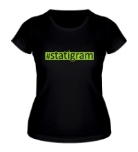 Женская футболка Statigram
