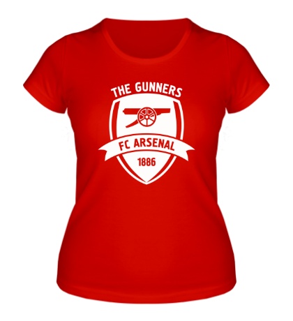 Купить женскую футболку FC Arsenal, The Gunners