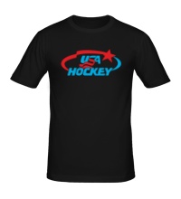 Мужская футболка USA Hockey