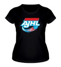 Женская футболка AJHL, Hockey League