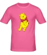 Мужская футболка «Радостный Винни Пух» - Фото 1