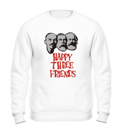 Свитшот «Happy Three Friends»
