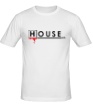 Мужская футболка «House MD: Blood» - Фото 1