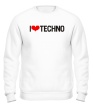 Свитшот «I Love Techno» - Фото 1