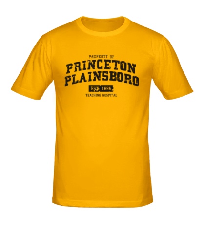Мужская футболка «Princeton Plainsboro»