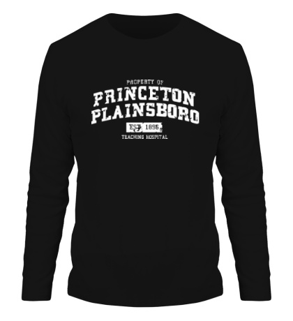 Мужской лонгслив «Princeton Plainsboro»