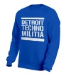 Свитшот «Detroit techno militia» - Фото 10