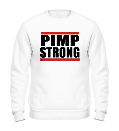 Свитшот Pimp Strong