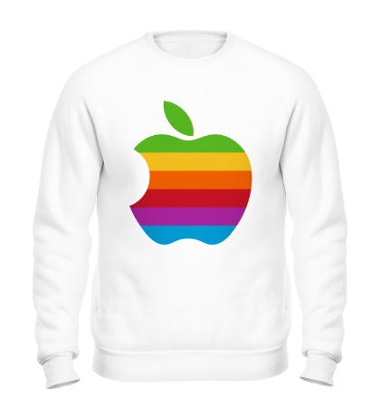Свитшот «Apple Logo 1980s»