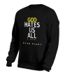Свитшот «God hates us all» - Фото 10