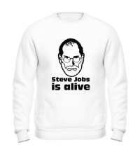 Свитшот Steve Jobs, Is Alive