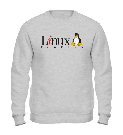 Свитшот «Linux powered»