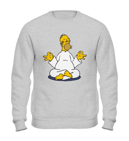 Свитшот Медитация Гомера