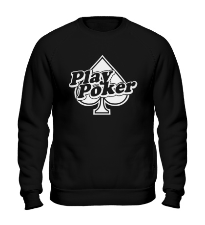 Свитшот Play Poker
