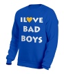 Свитшот «I love bad boys» - Фото 10