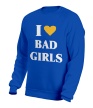 Свитшот «I love bad girls» - Фото 10