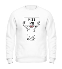 Свитшот Kiss me