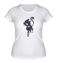 Женская футболка Cat