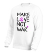 Свитшот «Make love not war» - Фото 10