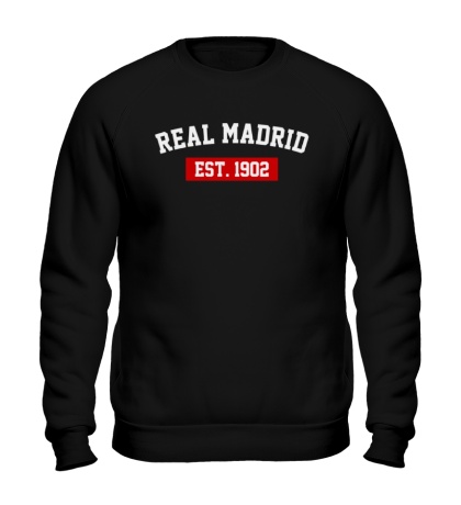 Свитшот FC Real Madrid Est. 1902