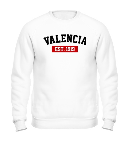 Свитшот FC Valencia Est. 1919