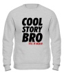 Свитшот «Cool Story Bro: Tell it again» - Фото 1