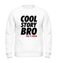 Свитшот Cool Story Bro: Tell it again