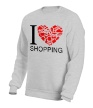 Свитшот «Я люблю шоппинг» - Фото 10