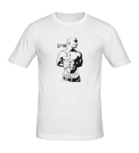 Мужская футболка 2Pac Gangsta Rap