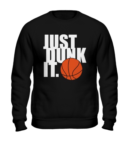 Свитшот Just dunk it Basketball
