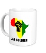 Керамическая кружка «Jah Soldier» - Фото 1