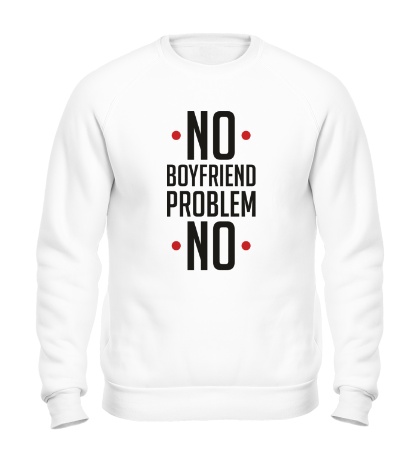 Свитшот «No Boyfriend»