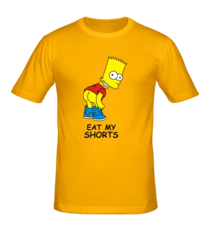 Мужская футболка «Eat My Shorts»