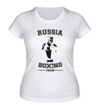 Женская футболка Russia Boxing Team