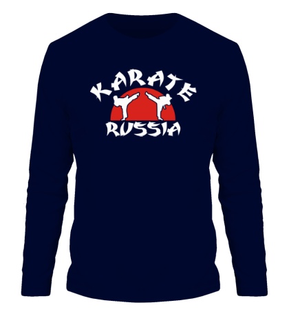 Мужской лонгслив Karate Russia