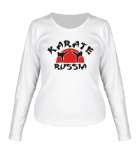 Женский лонгслив Karate Russia