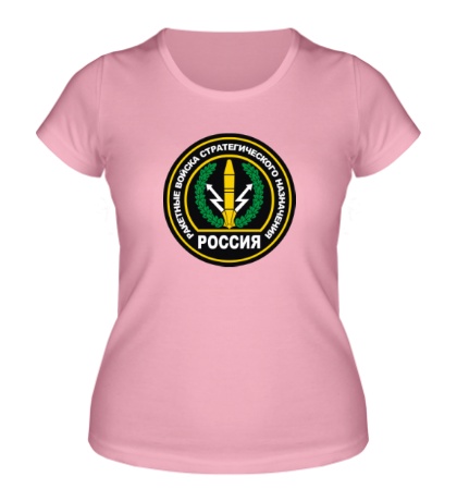Женская футболка РВСН России