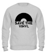 Свитшот «Save the vinyl» - Фото 1