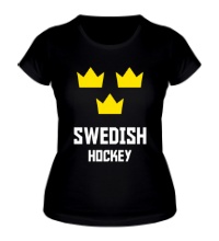 Женская футболка Swedish Hockey