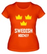 Женская футболка «Swedish Hockey» - Фото 1