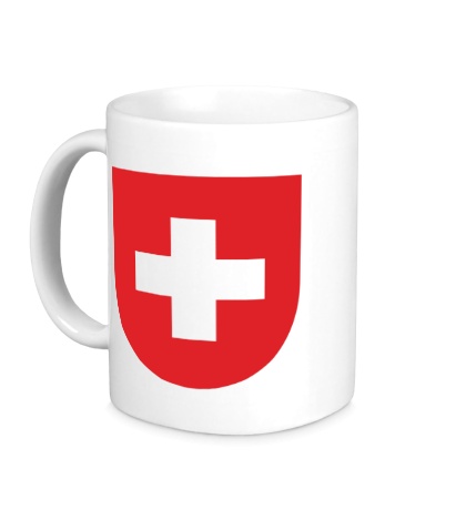 Керамическая кружка Switzerland Coat