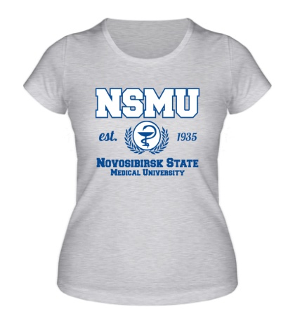 Женская футболка НГМУ Университет