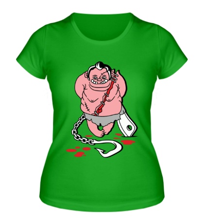 Женская футболка Funny Pudge
