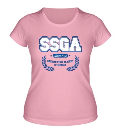 Женская футболка СГГА Академия
