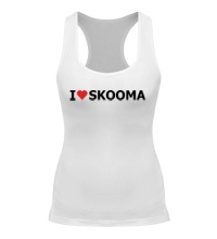 Женская борцовка I love skooma