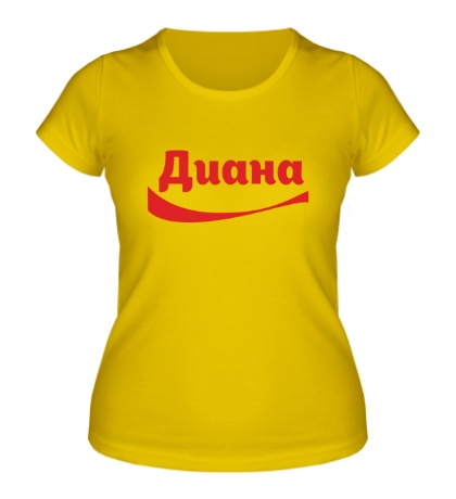 Женская футболка Диана