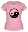 Женская футболка «Веселый Инь Янь» - Фото 1
