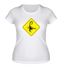 Женская футболка Знак скорпион