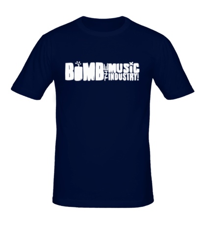Мужская футболка BOMB the music industry